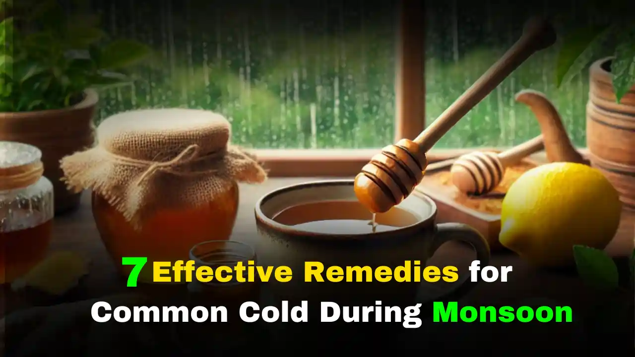 7 Effective Remedies for Common Cold During Monsoon